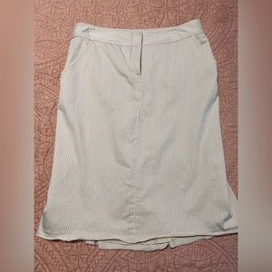 BCBG pinstripe pencil skirt, size 0